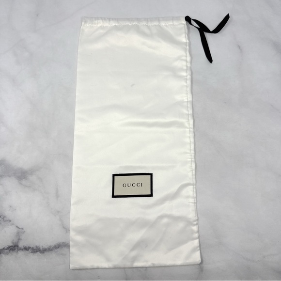 Gucci Vintage GG Monogram Canvas Leather Square Toe Block Heel Mules Black 8.5 - Picture 11 of 14